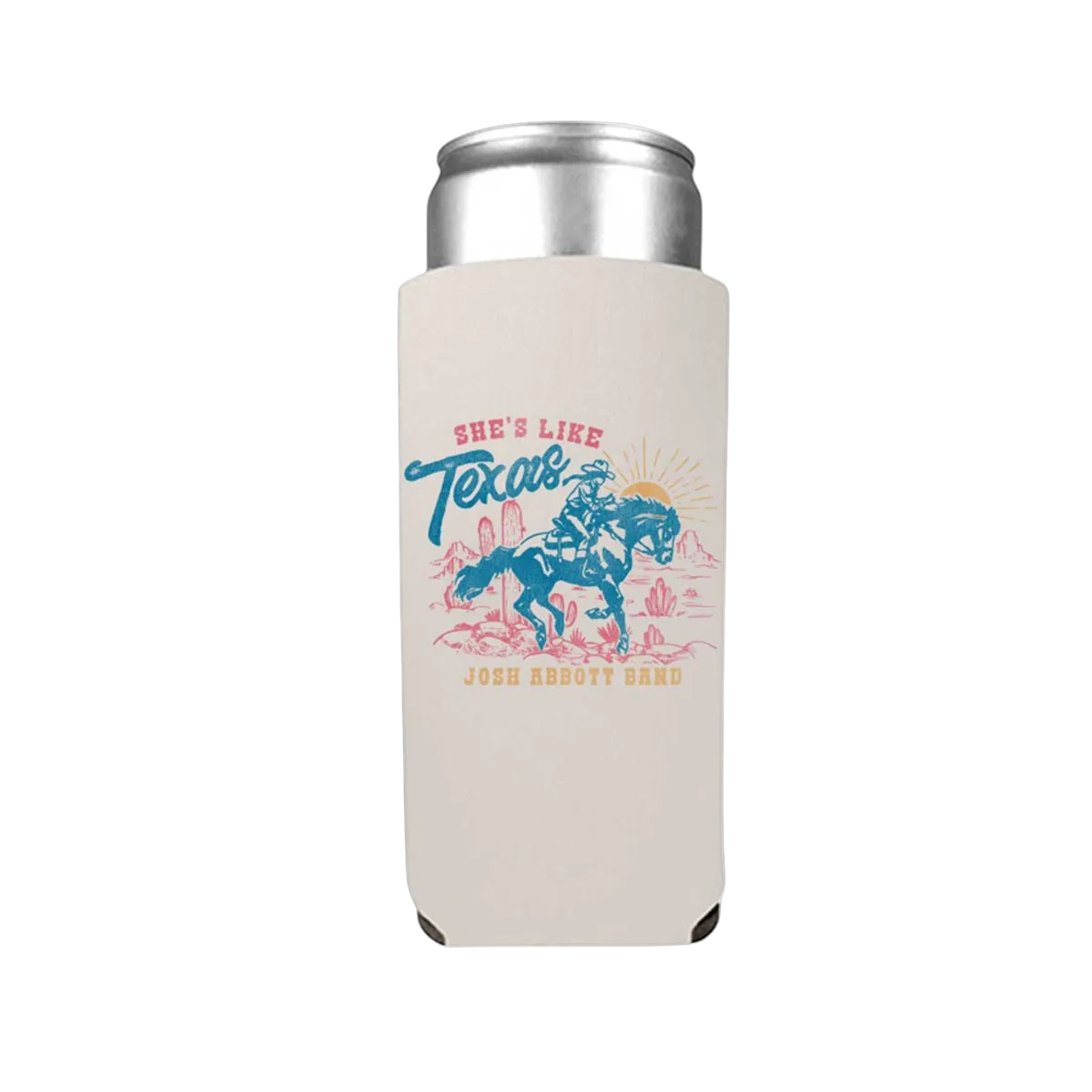 She’s Like Texas Slim Can Koozie