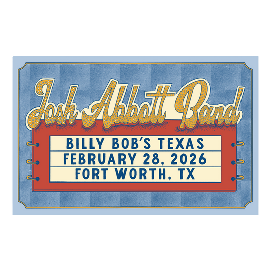 Billy Bob’s Autographed Screen Printed Poster
