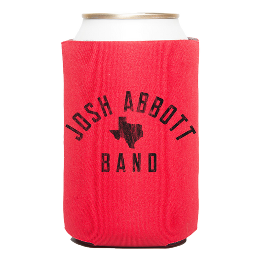 Red My Texas Koozie