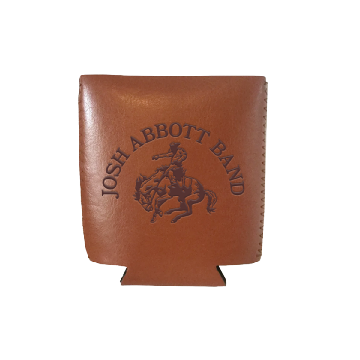 Josh Abbott Band Leather Koozie