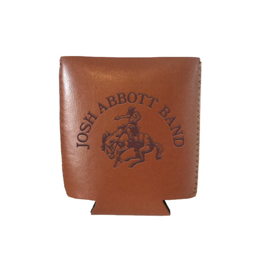 Josh Abbott Band Leather Koozie